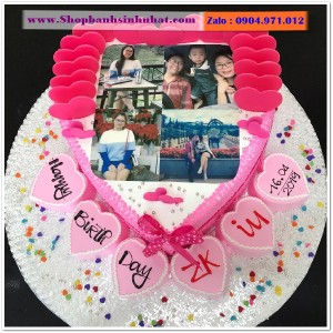 Bánh Sinh Nhật In Hình Ảnh - H155